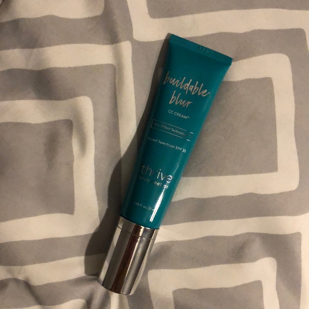 Thrive Causemetics buildable blur CC cream